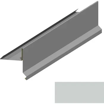 Střecha DEK závětrná lišta RS312SS SP 25 RAL 9006 stříbrná