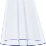 Profil H spojovací plastový čirý 25 mm délka 6 m