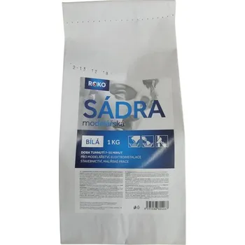 Sádra Sádra modelářská Roko bílá, 1 kg