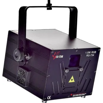 Laser SOH Plnobarevný RGB laser 1,5 W, 15 kpps, DMX, ILDA