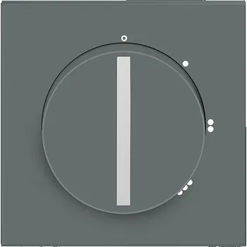 vypínač Kryt spínač otočný trojstupňový ABB Neo grafitová, ledová bílá