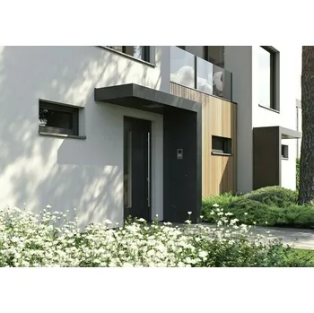 Stříška nad vchodové dveře Stříška JAP Liberty Roofy RAL 7016 1 700×800×2 550 mm