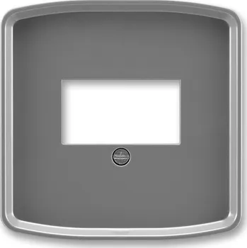 vypínač a zásuvka Kryt zásuvka komunikační/reproduktorová ABB Tango kouřová šedá