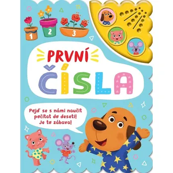 Leporelo První čísla Zvuková knížka - Pojď se s námi naučit počítat do deseti! Je to zábava!