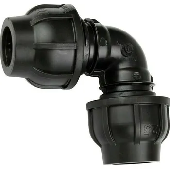 Kanalizační potrubí Koleno 90° svěrné Gebo PPS 20×20 mm