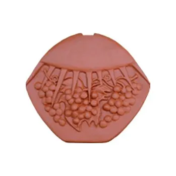 Střecha Ucpávka hřebene hrozen KMB Elegant cihlová