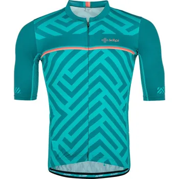 cyklistický dres Pánský cyklistický dres Kilpi TINO-M Tyrkysová - vel. XXL r.22