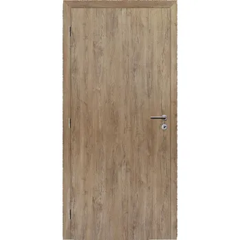 Dveřní kukátko Dveře požárně odolné Solodoor DPOG levé šířka 900 mm dub alpský