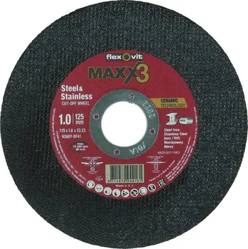 Řezný kotouč Kotouč řezný Flexovit Maxx3 NQ60Y-T41 125×22,23 mm