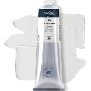 Olejová barva Olejová barva Ladoga St. Peterburg 101 běloba titanová 120 ml