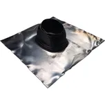 Průchodka šikmou střechou 25-45° černý