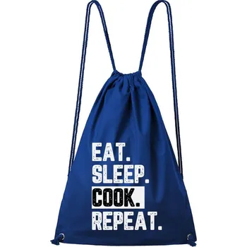 Městský batoh DOBRÝ TRIKO Bavlněný batoh s potiskem Cook Barva: Královsky modrá