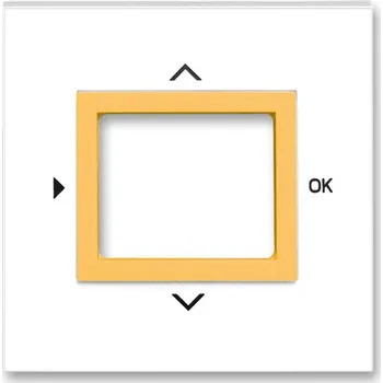 vypínač Kryt ovládač časovací ABB Neo bílá, ledová oranžová