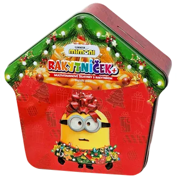 Terezia Company Rakytníček Plus multivitaminové želatinky, 50 ks vánoční balení 2024 vánoční chaloupka/Mimoni