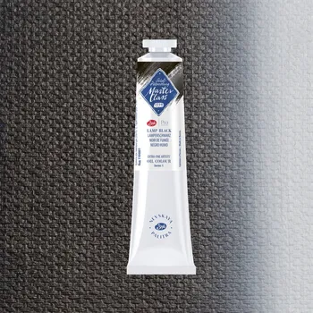 Olejová barva Olejová barva Master Class Lampová čerň 46 ml