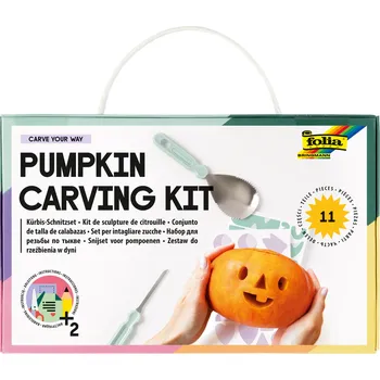 Folia Sada pomůcek na vyřezávání dýně 11 dílů