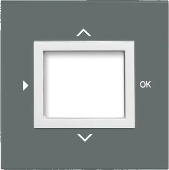 vypínač a zásuvka Kryt ovládač časovací ABB Neo grafitová, ledová bílá