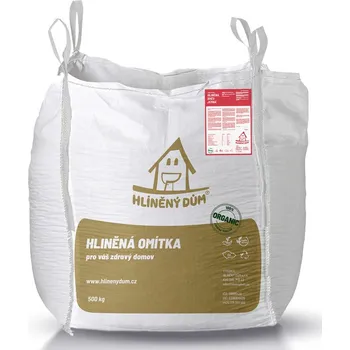 Omítka Omítka hliněná HLINĚNÝ DŮM JEMNÁ TERRA 500 kg