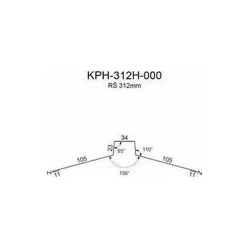 Hřebenáč RS312H-150 SP25 RAL7035 0,50mm 2bm
