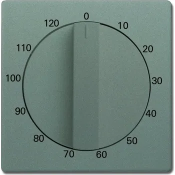 Kryt ovládač časovací otočný ABB Solo metalická šedá