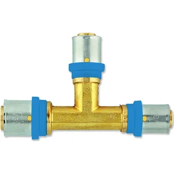 Vodovodní potrubí T-kus redukovaný Pipelife Radopress 26×16×20 mm