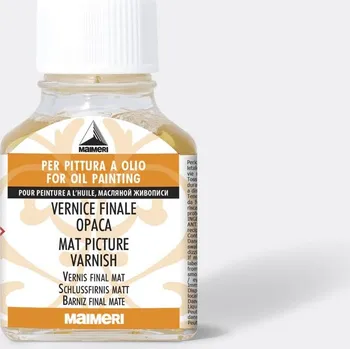 Olejová barva Lak na olejové barvy Maimeri mat 75 ml