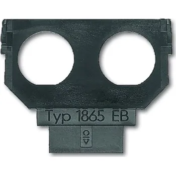 vypínač Maska nosná Twinax ABB dvojnásobná