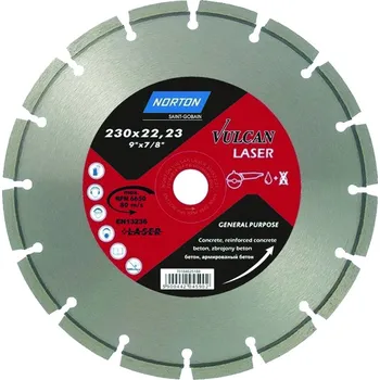 Řezný kotouč Kotouč řezný DIA Norton Vulcan Laser 125×22,23 mm
