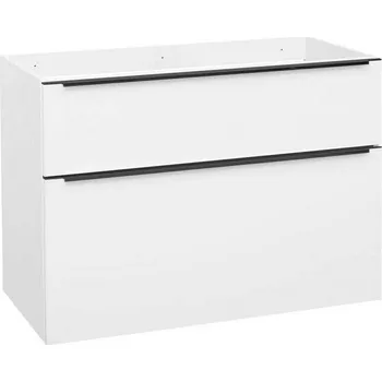 Koupelnový nábytek Skříňka umyvadlová EBS Nevio B 1 005×700×476 mm bílá lesk NEVIO101CBBU