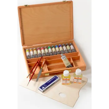 Olejová barva Sada olejových barev Maimeri Classico kufr 13 ks