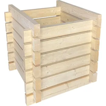Kompostér Kompostér dřevěný 800×800×900 mm