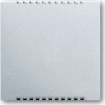 vypínač Kryt modul výkonový stmívací/termostat ABB Future hliníková stříbrná