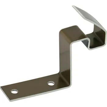 Střecha Příchytka hřebenáče DEK pro Tondach tmavě hnědá