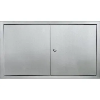 Revizní dvířka M&D Revizní dvířka 100x60 cm NEREZ dvoukřídlá (na čtyřhran)