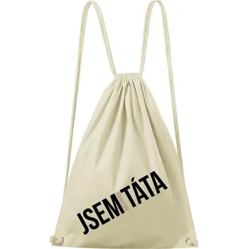 Městský batoh DOBRÝ TRIKO Bavlněný batoh s potiskem Nejlepší táta Barva: Natural