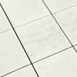 Dlažba betonová BEST TERASOVÁ reliéfní ravertino bílá 400×400×40 mm