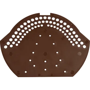 Uzávěra hřebene DEK plastová tmavě hnědá