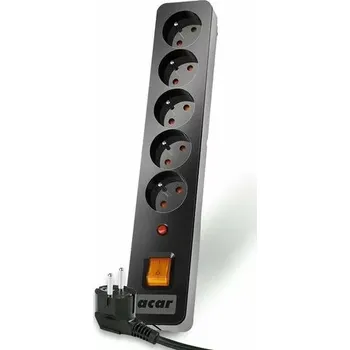 Přepěťová ochrana Acar X5 5 zásuvek 3M