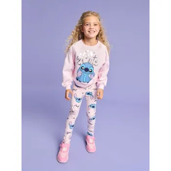 Dívčí kalhoty Sinsay - Legíny Stitch - růžová - 368BS-38X - 368BS-38X-98