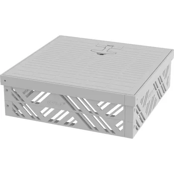 revizní šachta Šachta kontrolní pro vegetační střechy TOPWET TWZF 300×300×130 mm