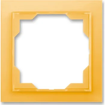 Stavebniny Rámeček ABB Neo jednonásobný ledová oranžová