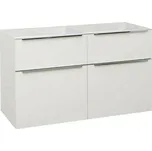 Skříňka umyvadlová EBS Nevio 1 205×700×476 mm bílá lesk NEVIO121BBU