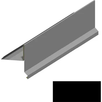 Střešní lemovaní Závětrná lišta RS360SA PU 50 MAX MN131 černá