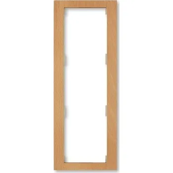 vypínač Rámeček ABB Time trojnásobný vertikální olše