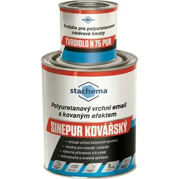 Barva kovářská Stachema SINEPUR kovářský antracit set 440 g