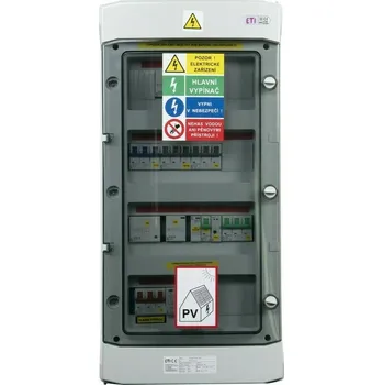 Rozvaděč Rozvodnice AC pro hybridní měniče ETI RPO-H25-SM IP 65 pro GoodWe/Growatt/Solax