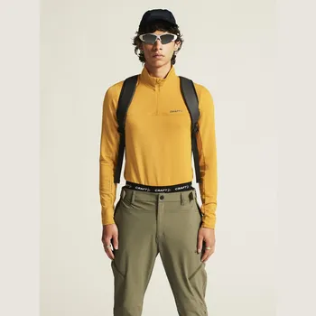 Pánská mikina Pánská Mikina CRAFT CORE GAIN MIDLAYER M 1909496-518000 – Žlutá M