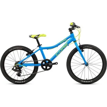 Dětské kolo Core Dětské kolo Core Nipper 20", modrá matná + reflexní žlutá 2025, 8.3kg
