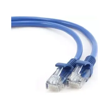 Síťový kabel Gembird PP12-0.25M/B Patch UTP, kat. 5e, 0.25m, modrý