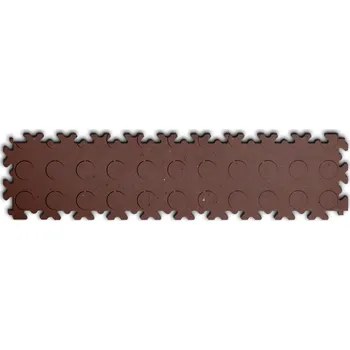 Dlažba Značkovací vinylová dlaždice SimpleJack Eco Triton Planet úzká 12 x 51 cm Barva: Hnědá